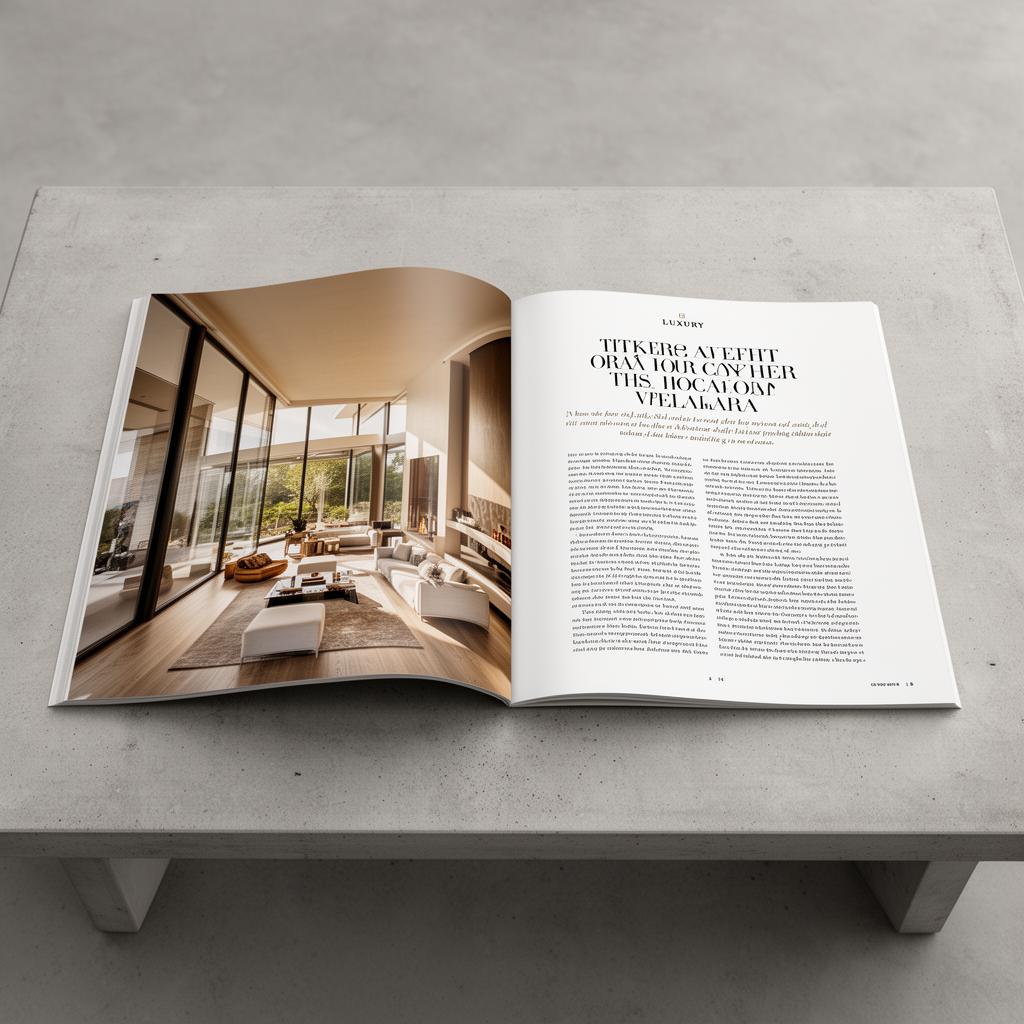 Reserve Magazine spread